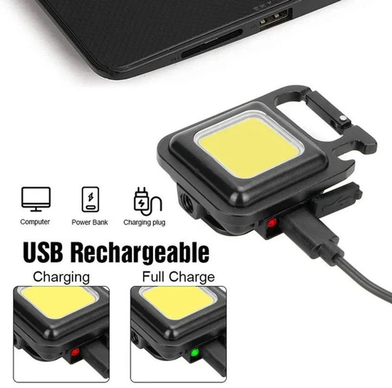 Rechargeable COB Waterproof Portable LED Light