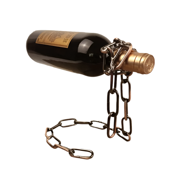 Magic Iron Chain Wine Bottle Holder