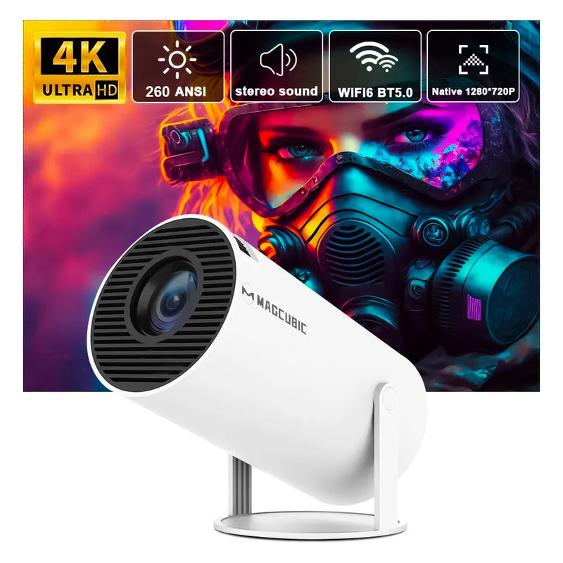 Projector 4K portable