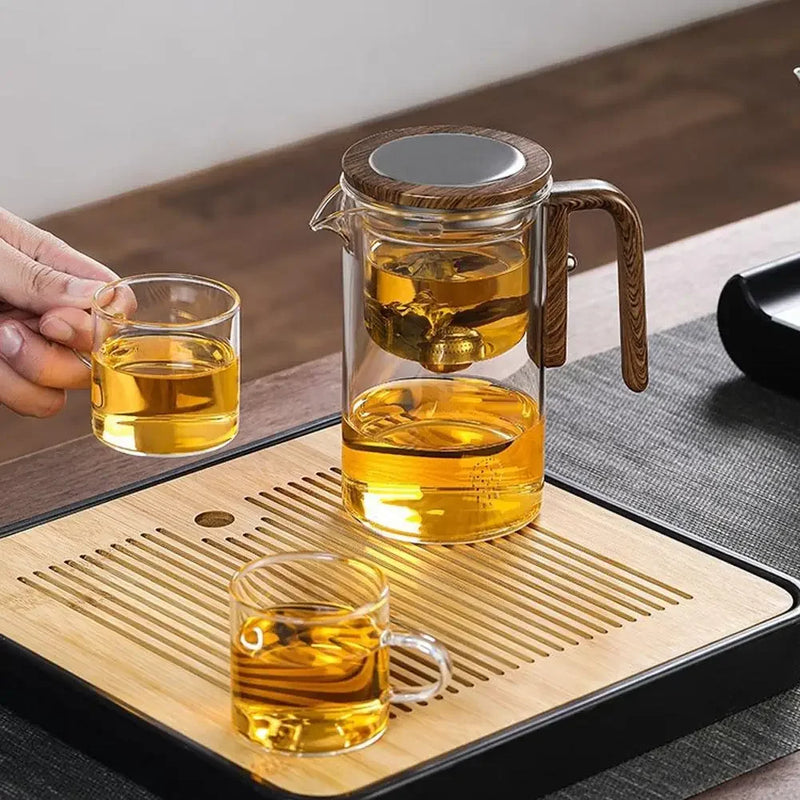 Teapot premium glass