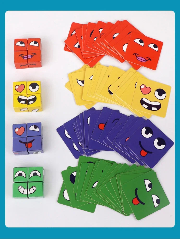 Montessori Expression Puzzle Game