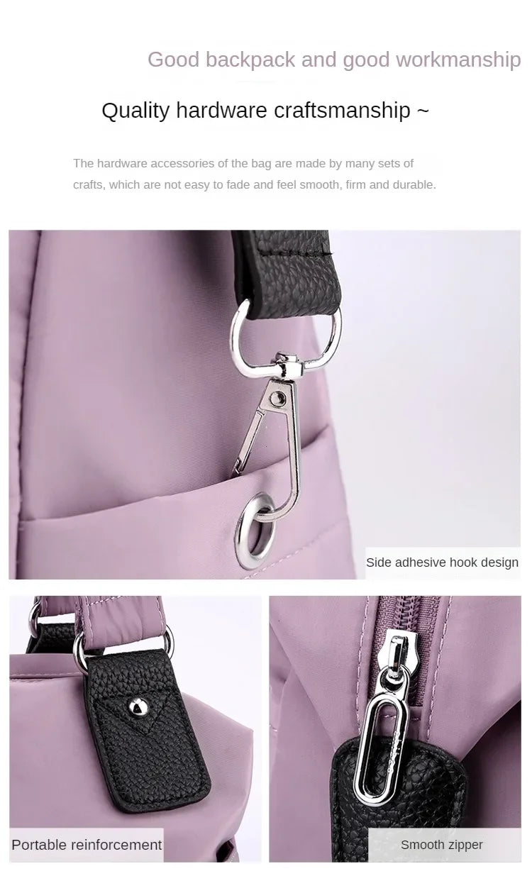 Waterproof Multi-Pocket Shoulder Bag