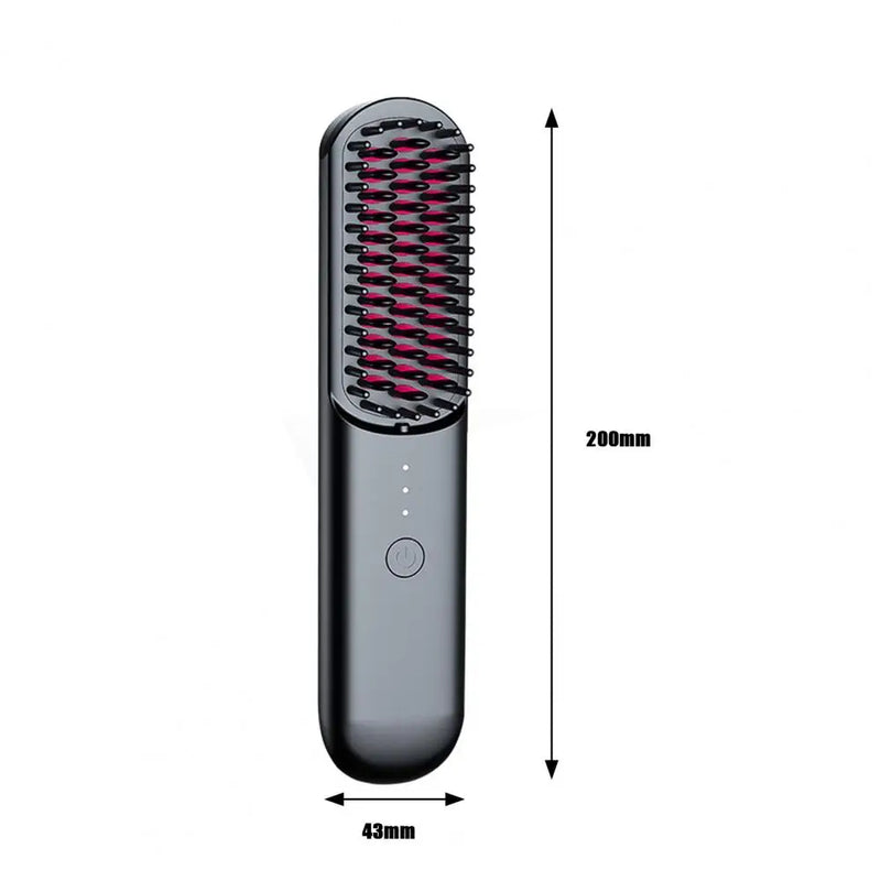 Hair Straightener Brush portable