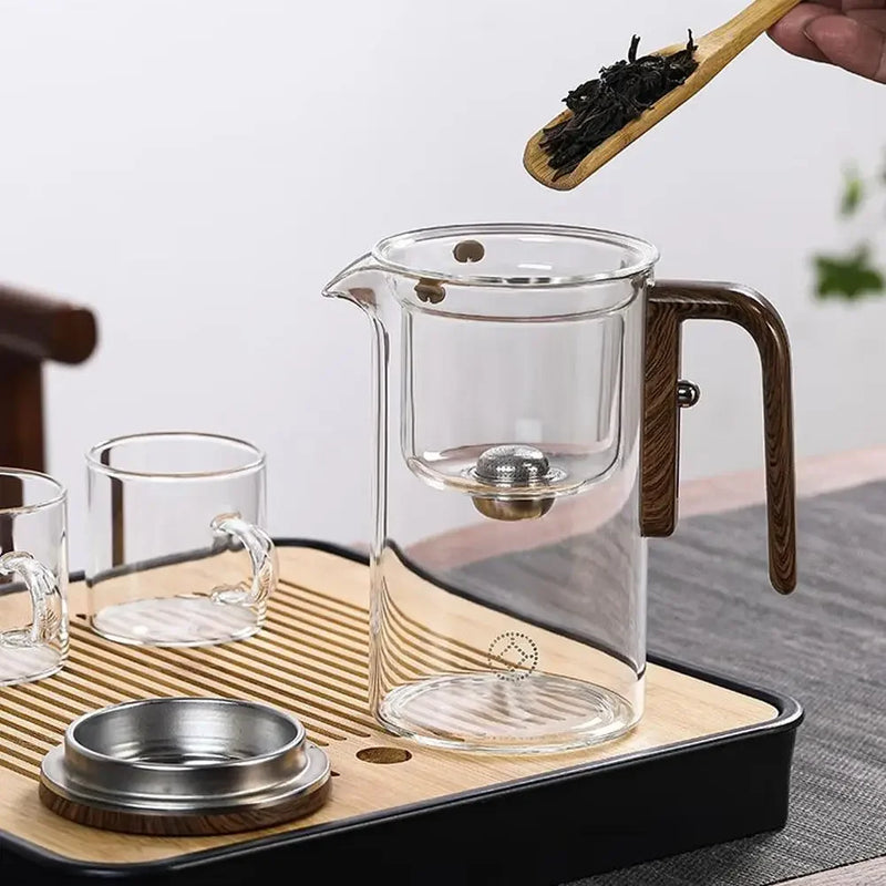 Teapot premium glass