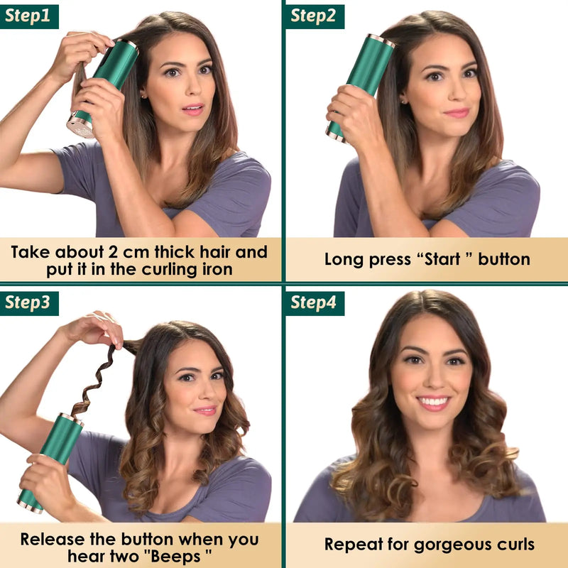 Hair curler portable