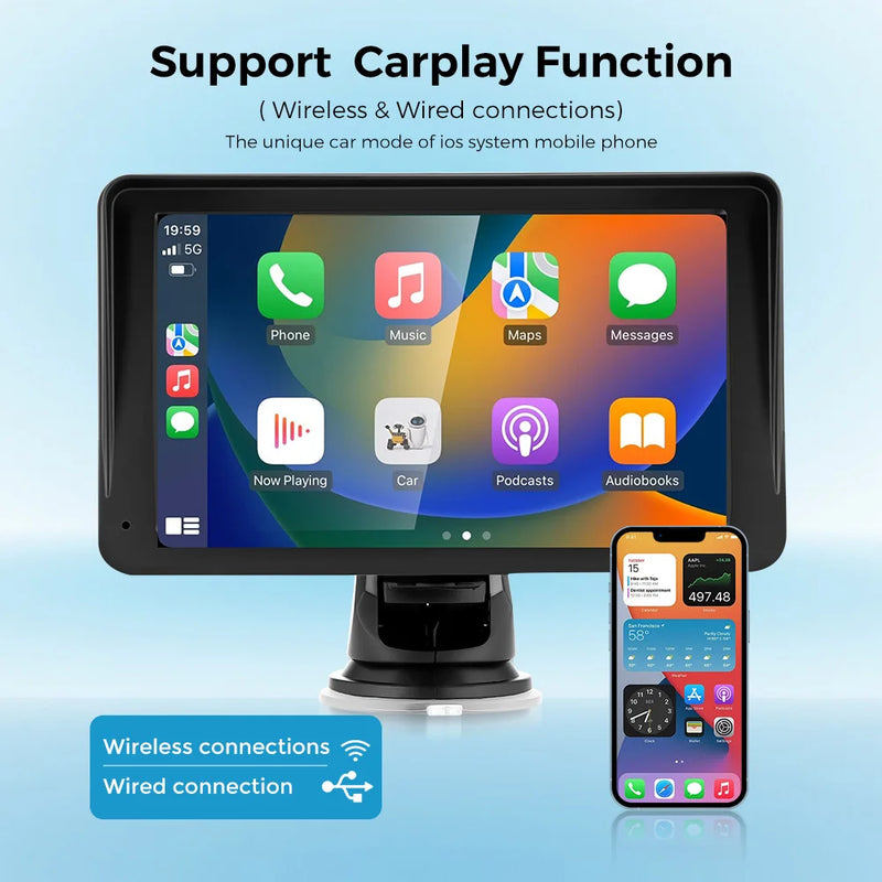 Carplay Portable Multimedia Video