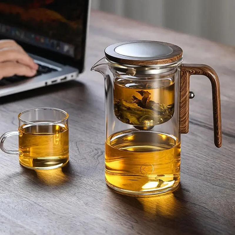 Teapot premium glass