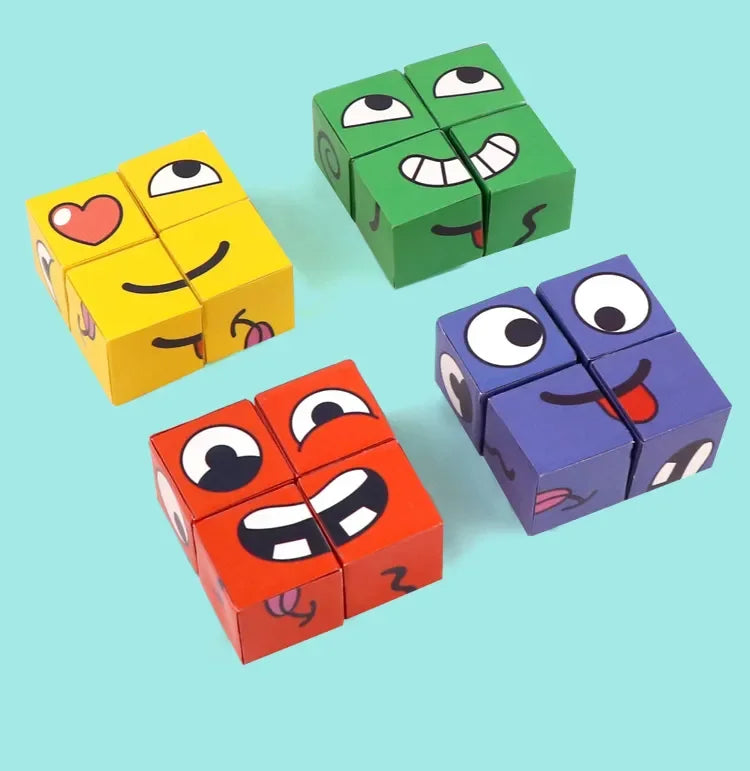 Montessori Expression Puzzle Game