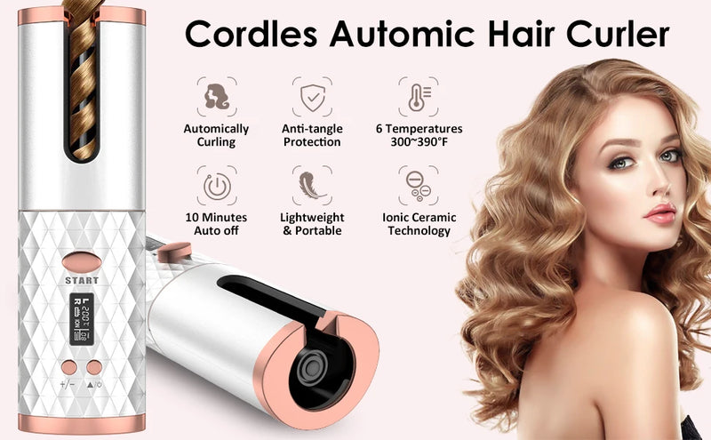 Hair curler portable