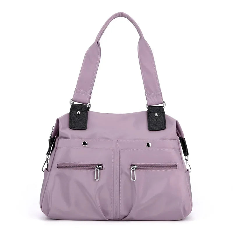 Waterproof Multi-Pocket Shoulder Bag