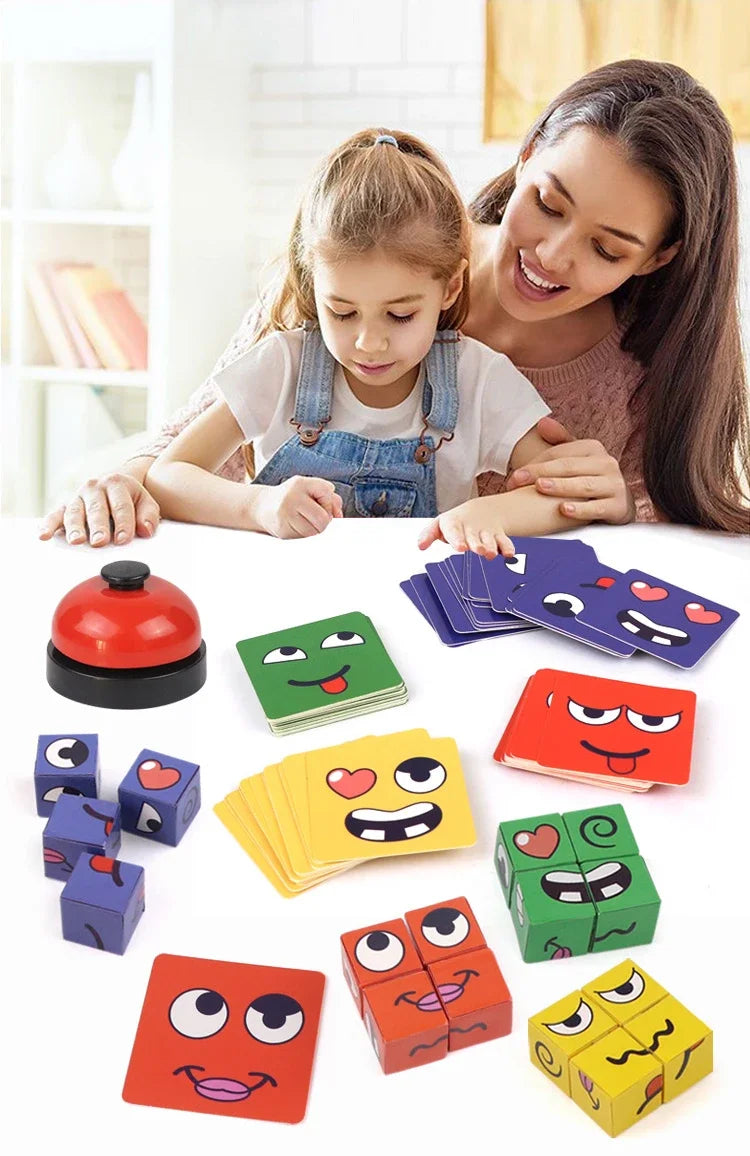 Montessori Expression Puzzle Game