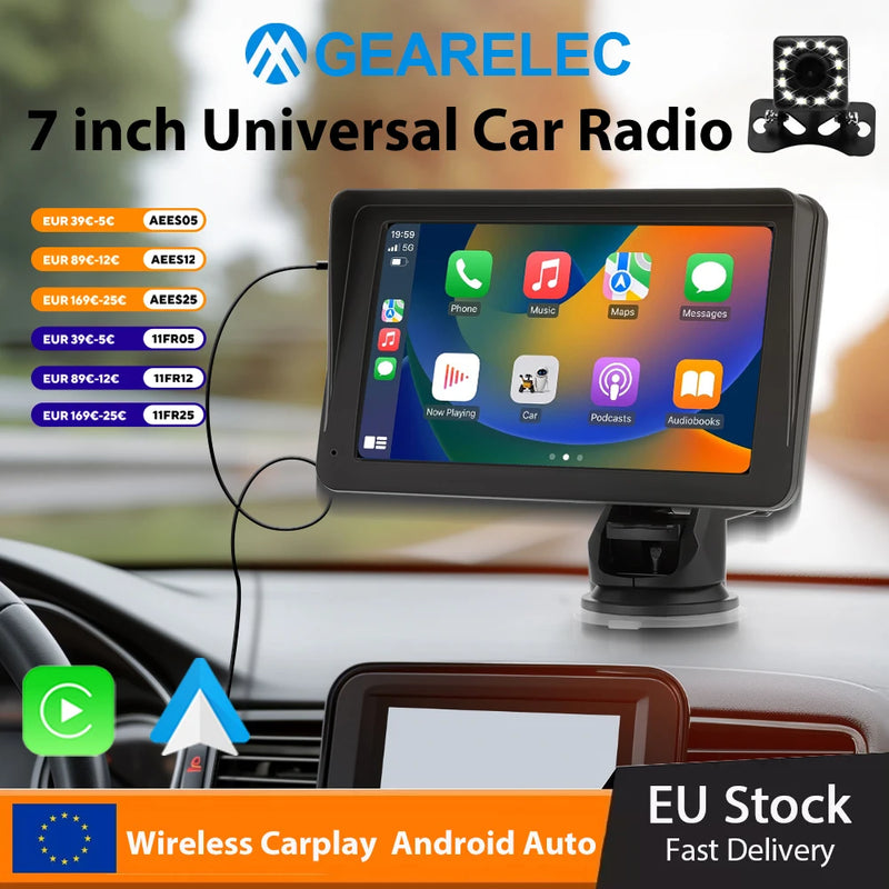 Carplay Portable Multimedia Video