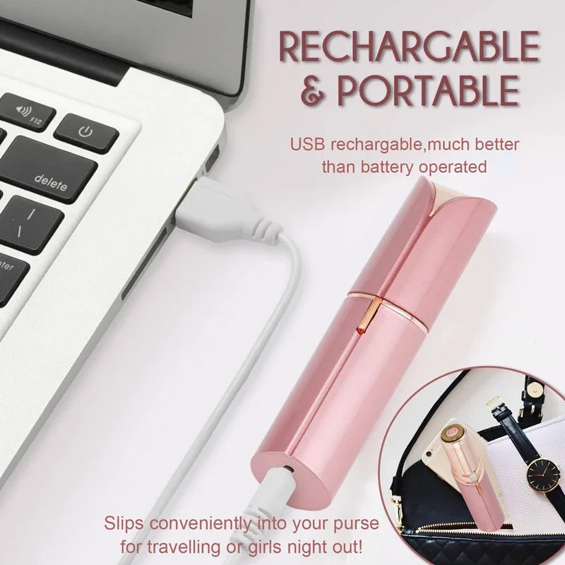 Painless Electric Facial Hair Remover