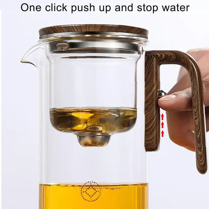 Teapot premium glass