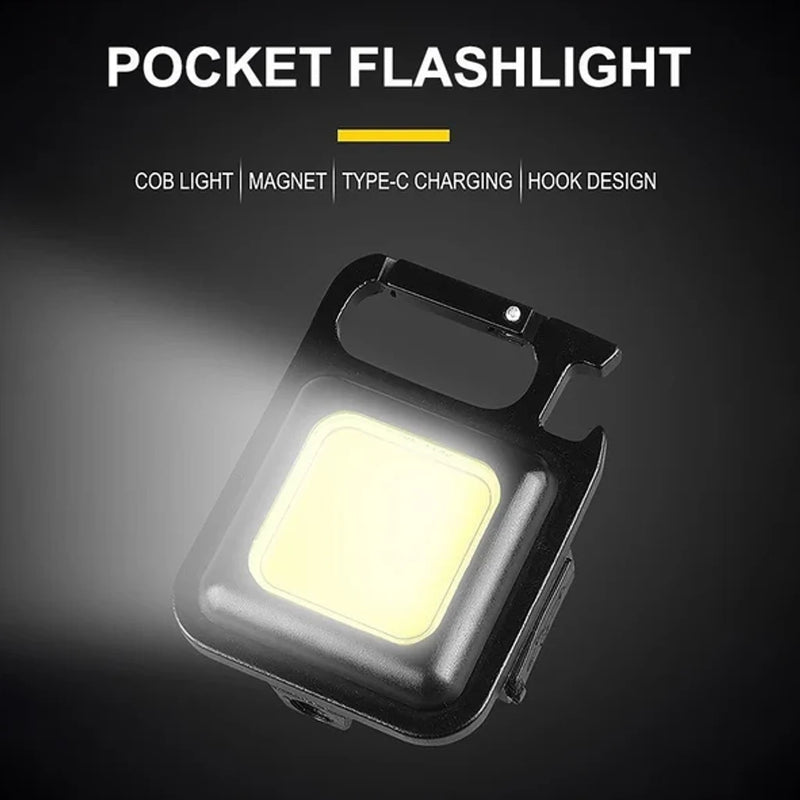 Rechargeable COB Waterproof Portable LED Light