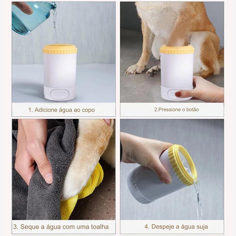 Semi-Automatic Paw Washer for Pets